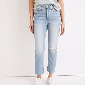 Madewell The Tall Perfect Vintage Jean in Coney Wash: Destroyed Edition 26T